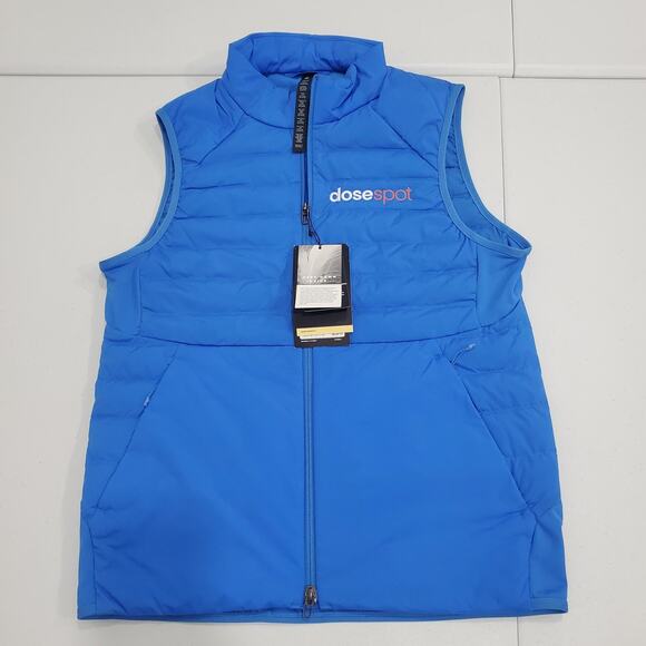 Lululemon Jackets & Blazers - Lululemon Vest Womens Small Blue Down For It All Primaloft Goose Down Running